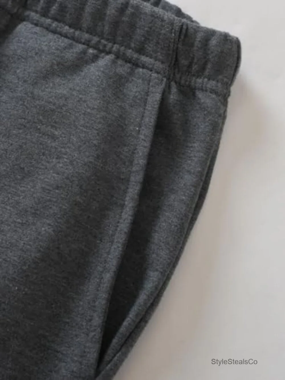 Cotton Wide Leg Lounge Pajama Bottoms with Pockets